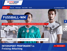 Tablet Screenshot of intersport-koislmaier.de